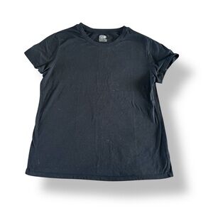 [32 Degrees Cool] Plain Black Crewneck Tee